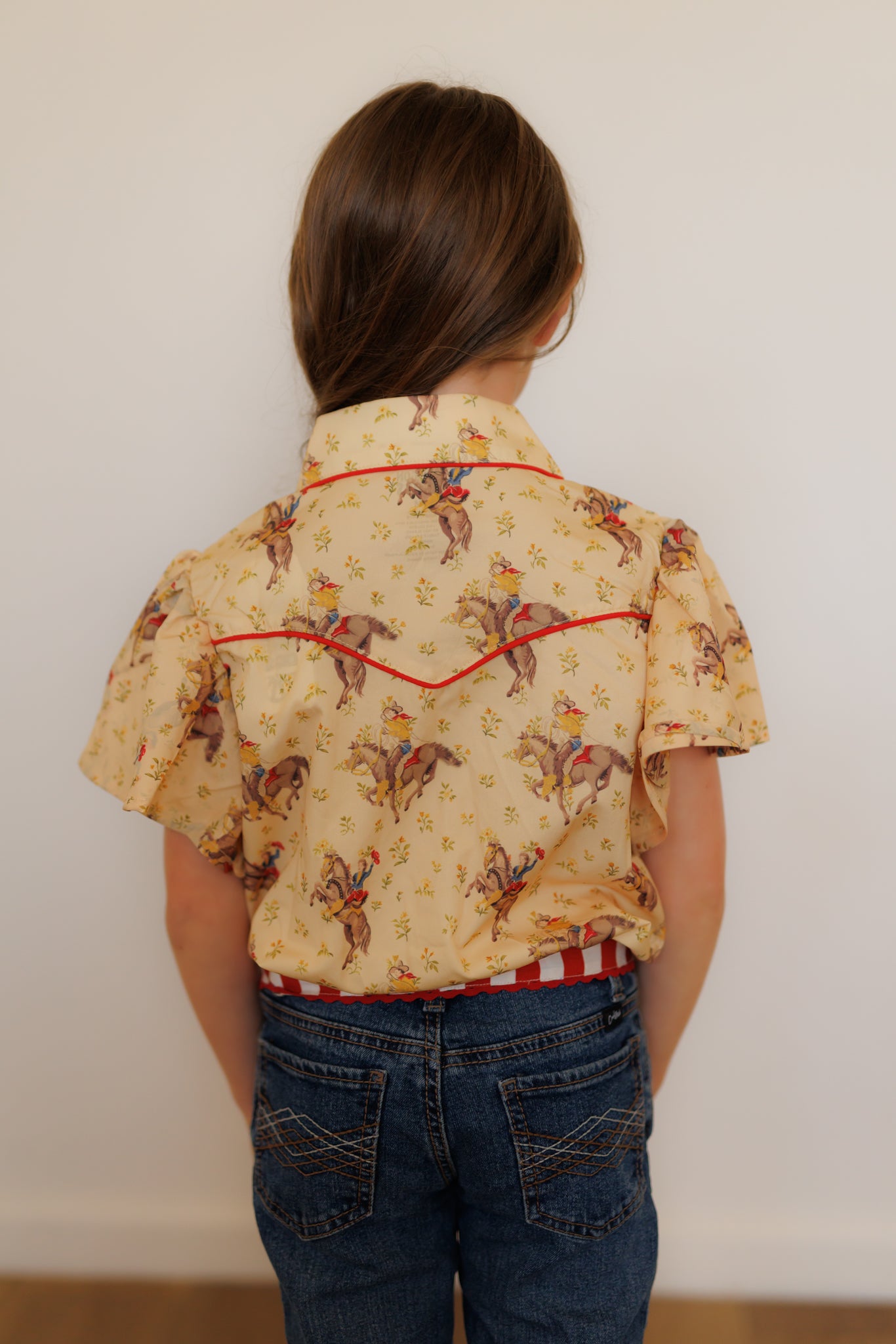 PRAIRIE GOLD FLUTTER SLEEVE WB2728