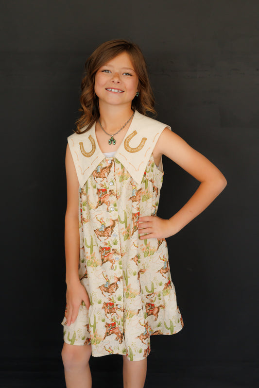 Dress, Cactus Cowgirl WB304