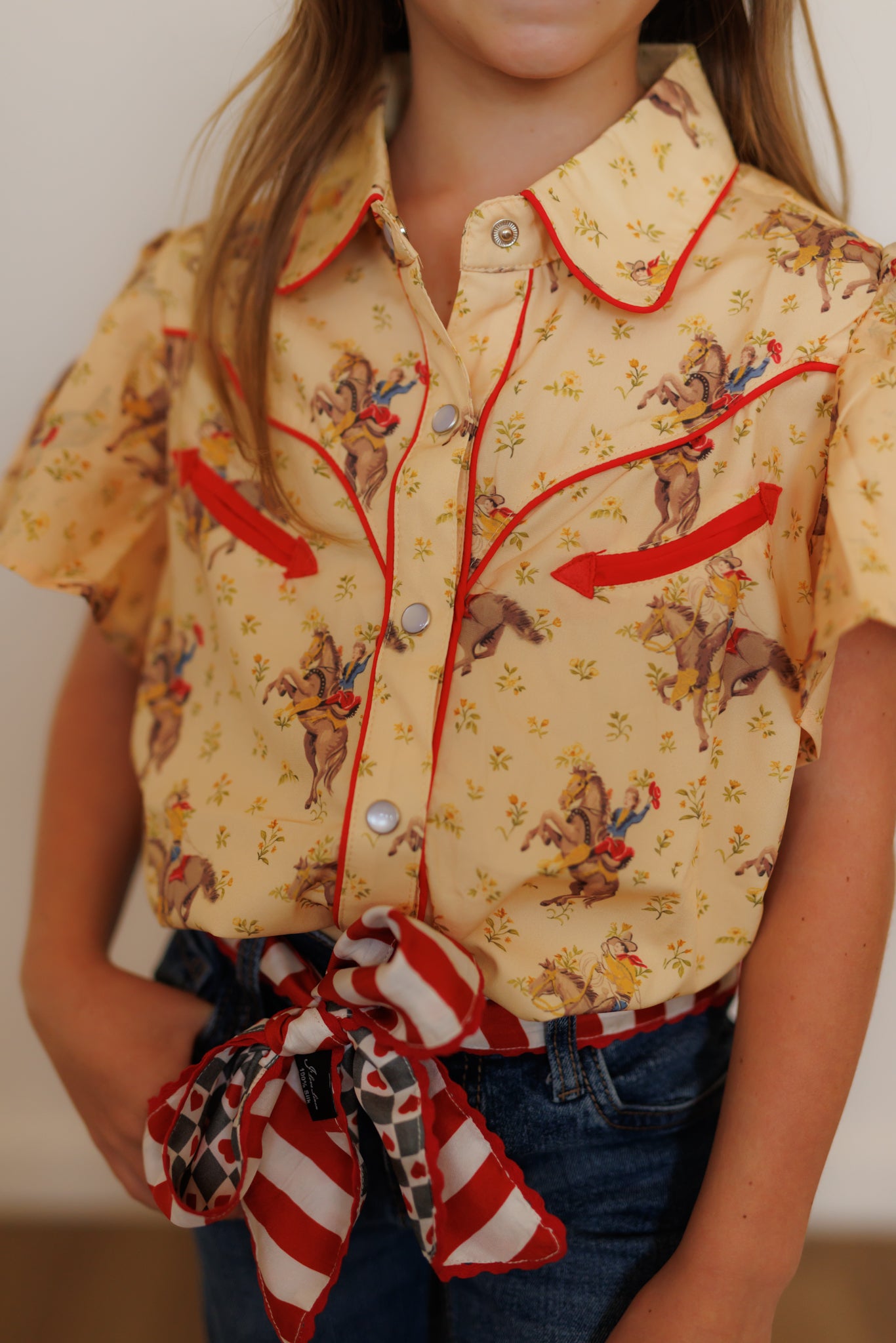 PRAIRIE GOLD FLUTTER SLEEVE WB2728
