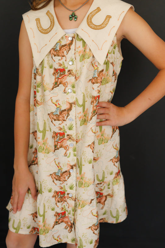 Dress, Cactus Cowgirl WB304